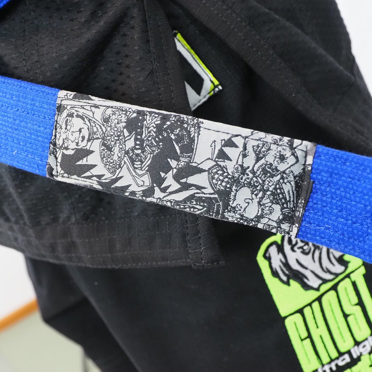 Ceinture jiu jitsu bresilien wkfightwear marque francaise jjb nogi grappling