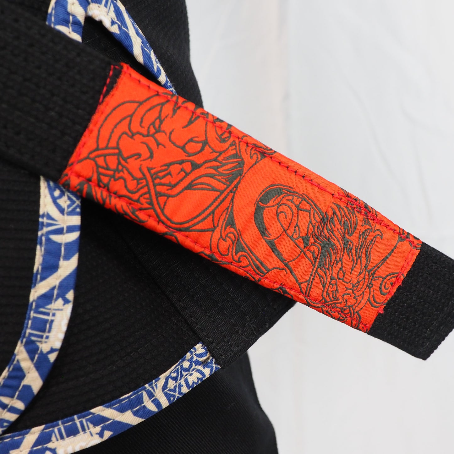 Ceinture jiu jitsu bresilien wkfightwear marque francaise jjb nogi grappling