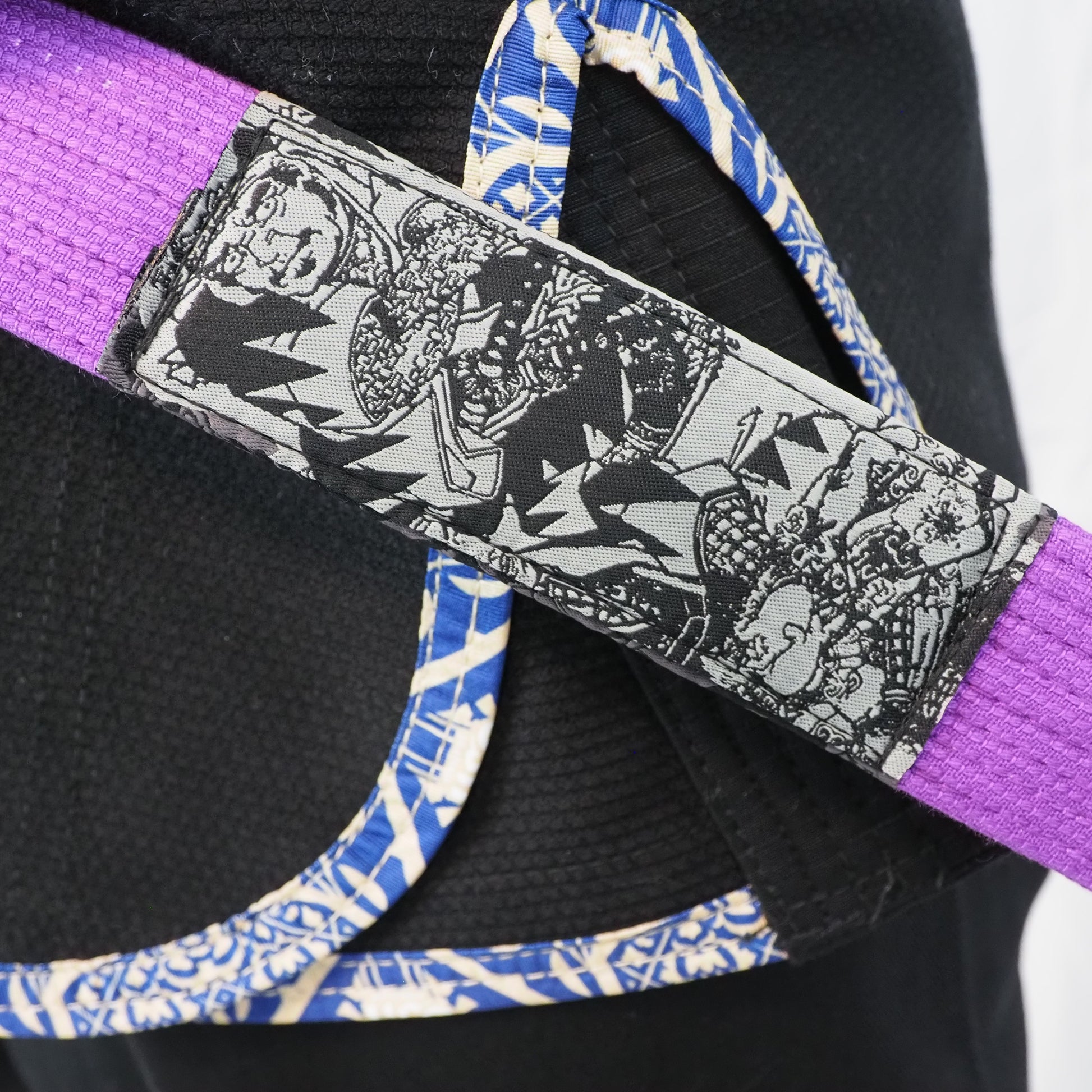 Ceinture jiu jitsu bresilien wkfightwear marque francaise jjb nogi grappling
