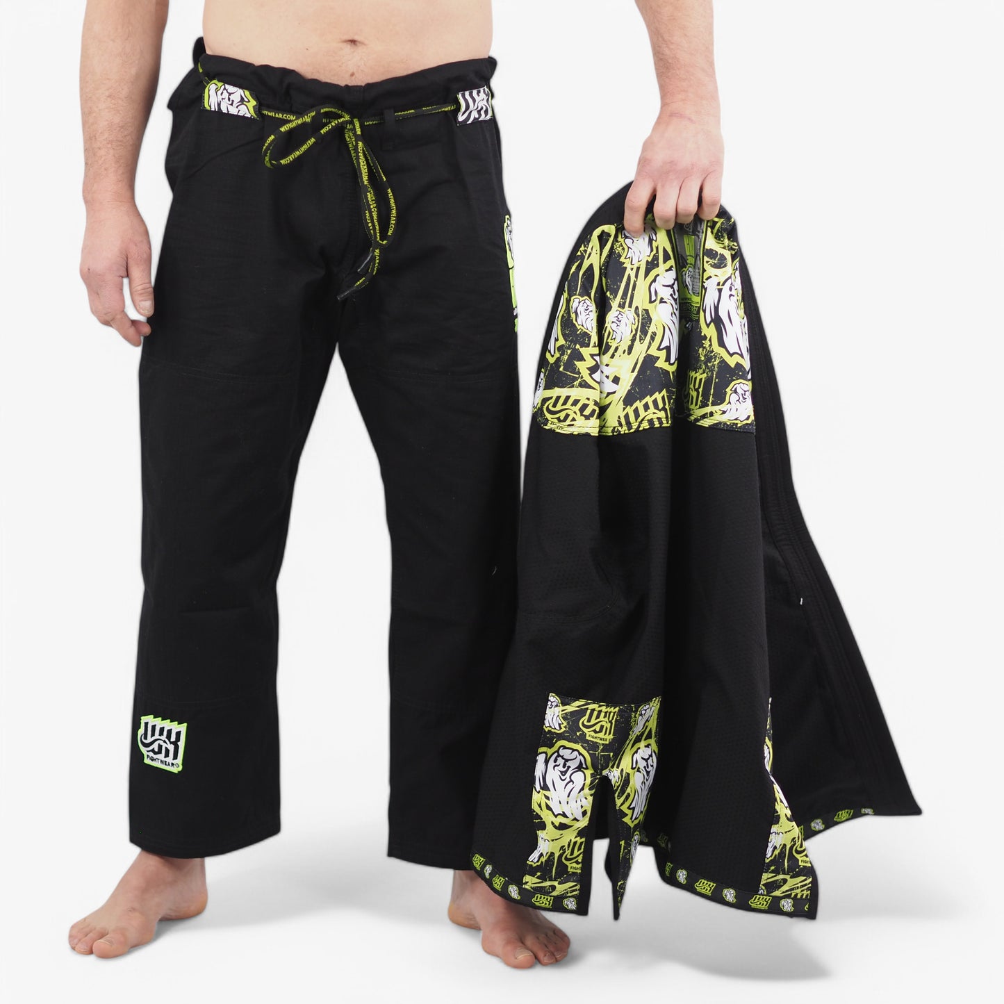 kimono jiu jitsu bresilien ghost wkfightwear nogi grappling