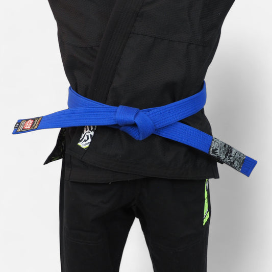 Ceinture jiu jitsu bresilien wkfightwear marque francaise jjb nogi grappling